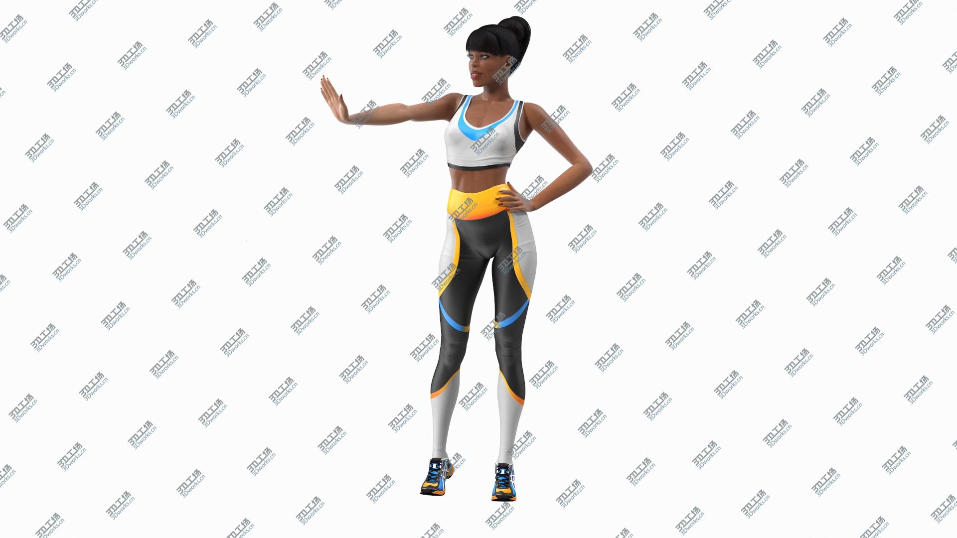 images/goods_img/202104021/3D Light Skin Fitness Woman Standing Pose model/2.jpg